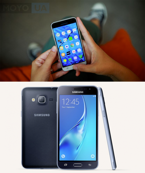Samsung Galaxy J3 2016 для селфи