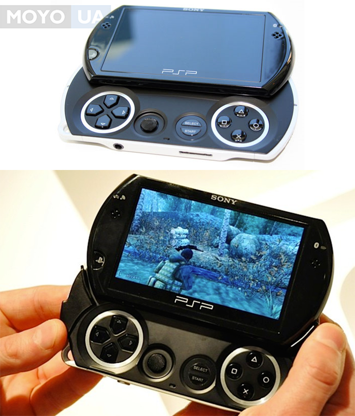 Первый игровой слайдер PSP Go