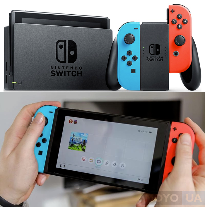 Универсальная приставка Nintendo Switch