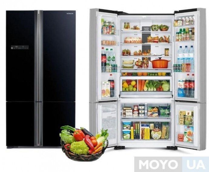  Холодильник Hitachi R-WB800PUC5GBK