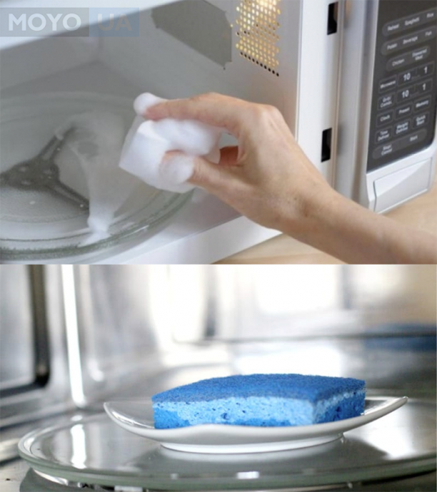 Используем средство для посуды