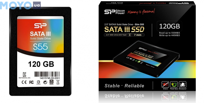 SILICON POWER 2.5" S55 120GB SATA