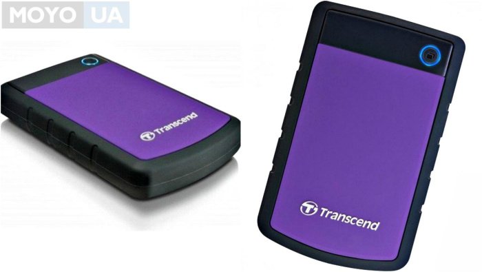 Внешний HDD TRANSCEND 2.5" USB3.0 StoreJet, серия H, 1TB Purple