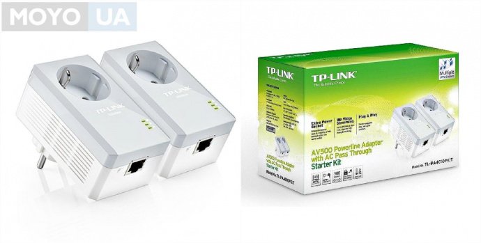 Powerline-адаптер TP-Link TL-PA4010PKIT