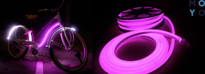  Светодиодная и неоновая подсветка велосипеда