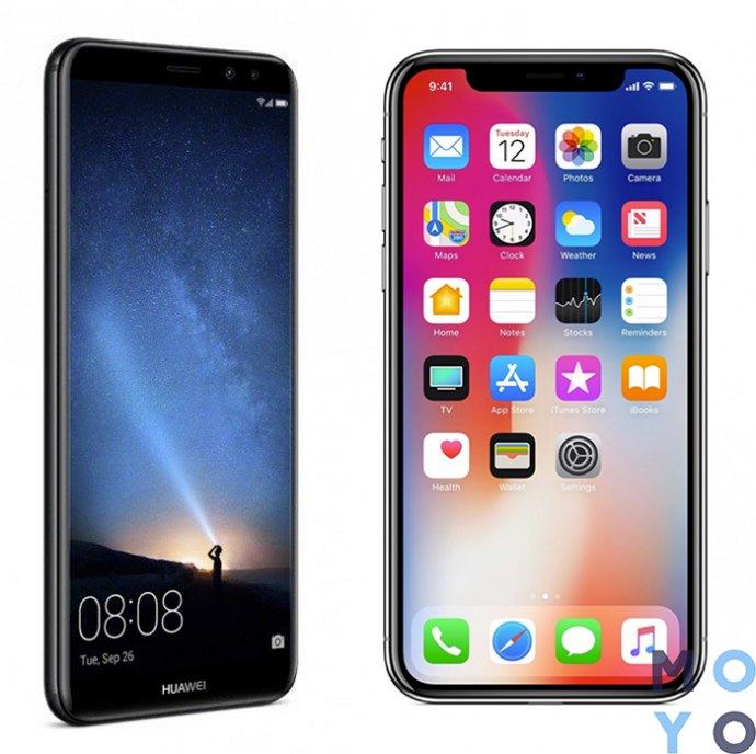 крутые смартфоны для выпускника Huawei Mate 10 и Apple iPhone X