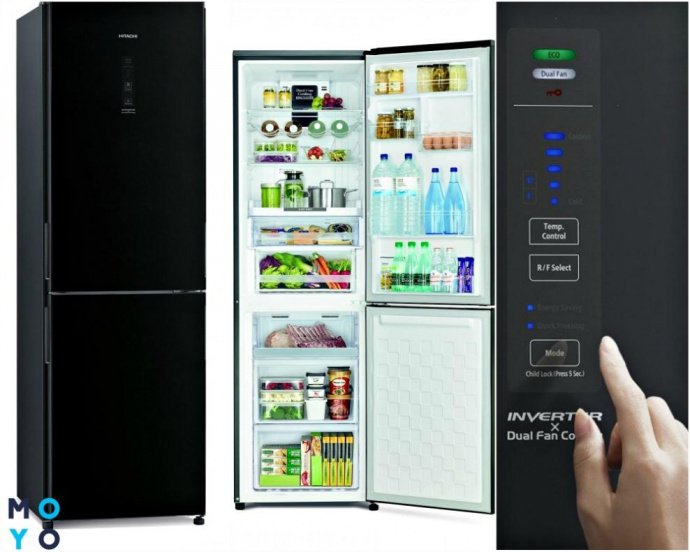 Холодильник Hitachi R-BG410PUC6XGBK
