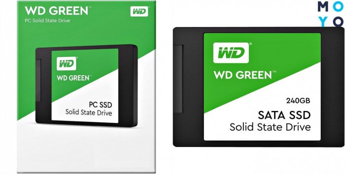  SSD-диск WD Green 240GB SATA TLC WDS240G2G0A