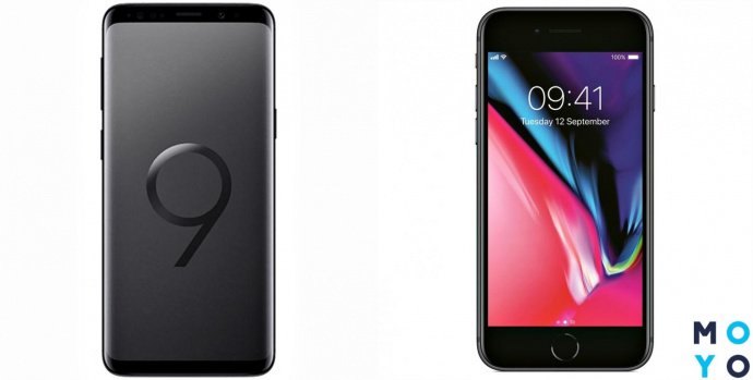 Сравнение Samsung Galaxy S9 и Apple iPhone 8 Plus