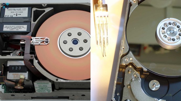 жесткие диски в прошлом и сегодня