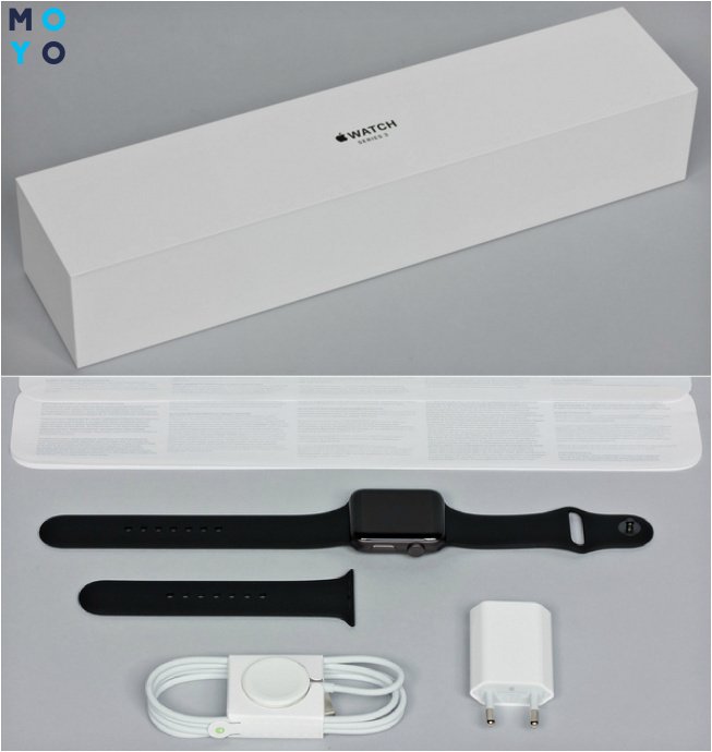  Коробка и комплектующие Apple Watch