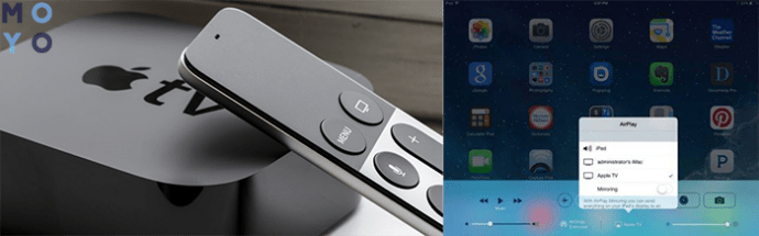  подключение айпада к ТВ через Apple TV и и AirPlay