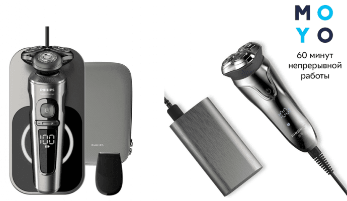 Современные виды электробритв с ЖК-дисплеем и USB-портом