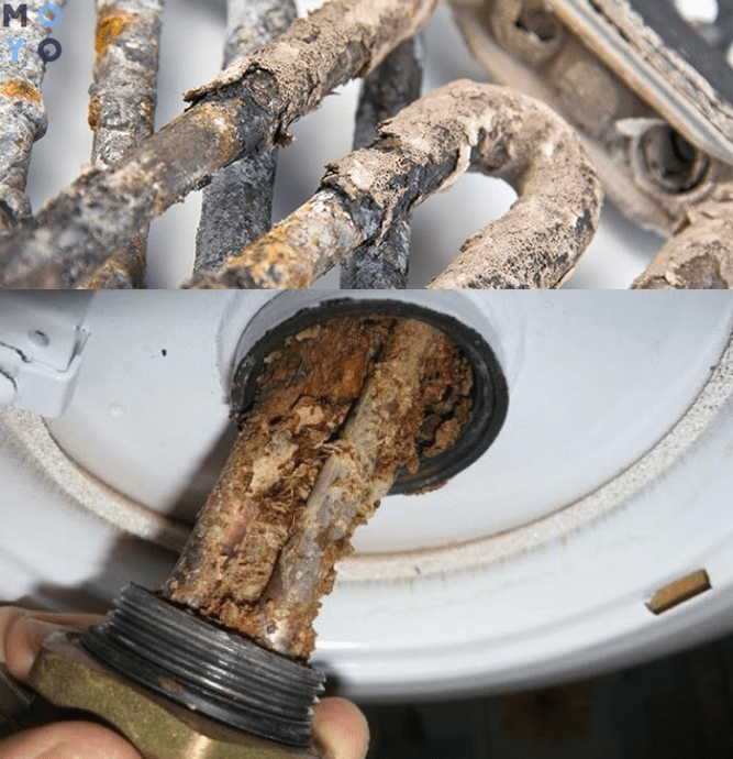 Целесообразность очистки водонагревателя — отложения на тэне