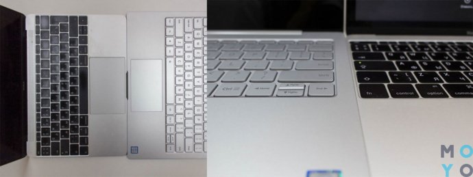  сравнение Xiaomi Air vs Macbook Air