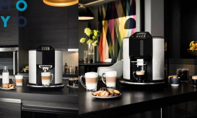 разнообразие напитков автоматической кофеварки