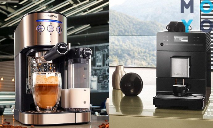 сравнение автоматической и рожковой кофеварок