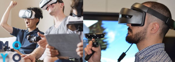 консольные VR очки