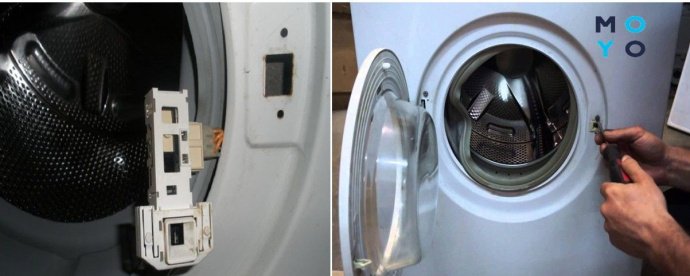  Демонтаж УБЛ стиральной машины