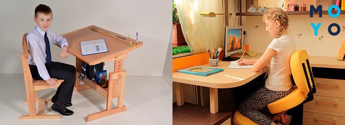 деревянный стол для ребенка
