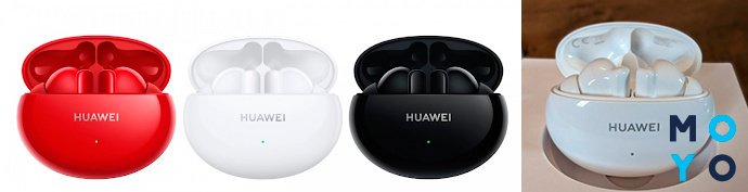  Huawei Freebud 4i в трех дизайнах
