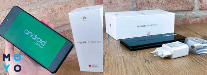  Huawei p Smart 2021 — комплект
