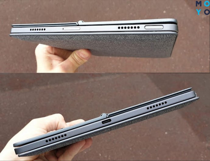 разъемы и толщина Lenovo Tab P11 Pro