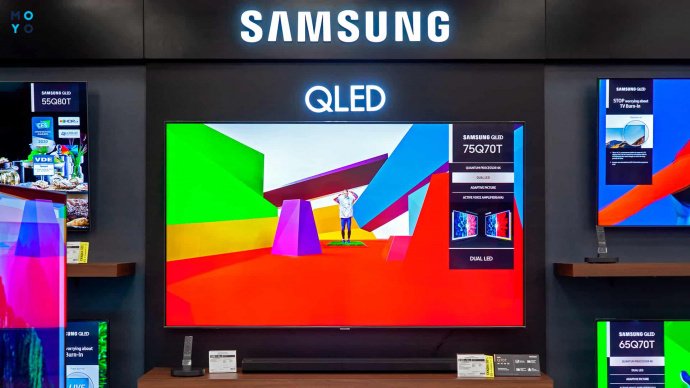 качество картинки телевизоров Samsung и LG