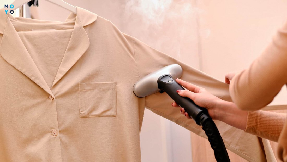 Как гладить рубашку отпаривателем
