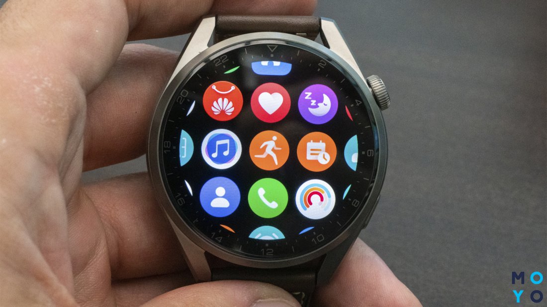 Меню та можливості Huawei Watch 3 Pro