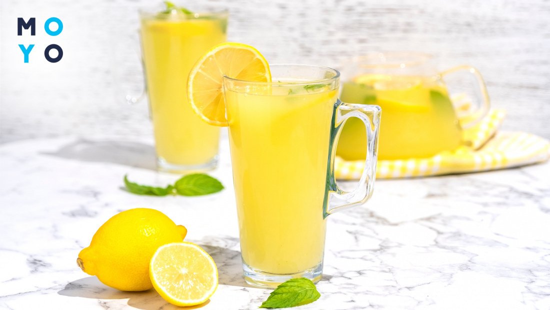 Турецкий лимонад с цедрой цитрусовых