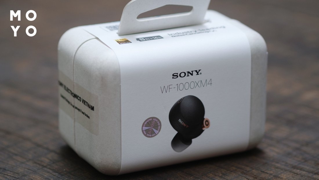 наушники Sony wf1000xm4 в упаковке