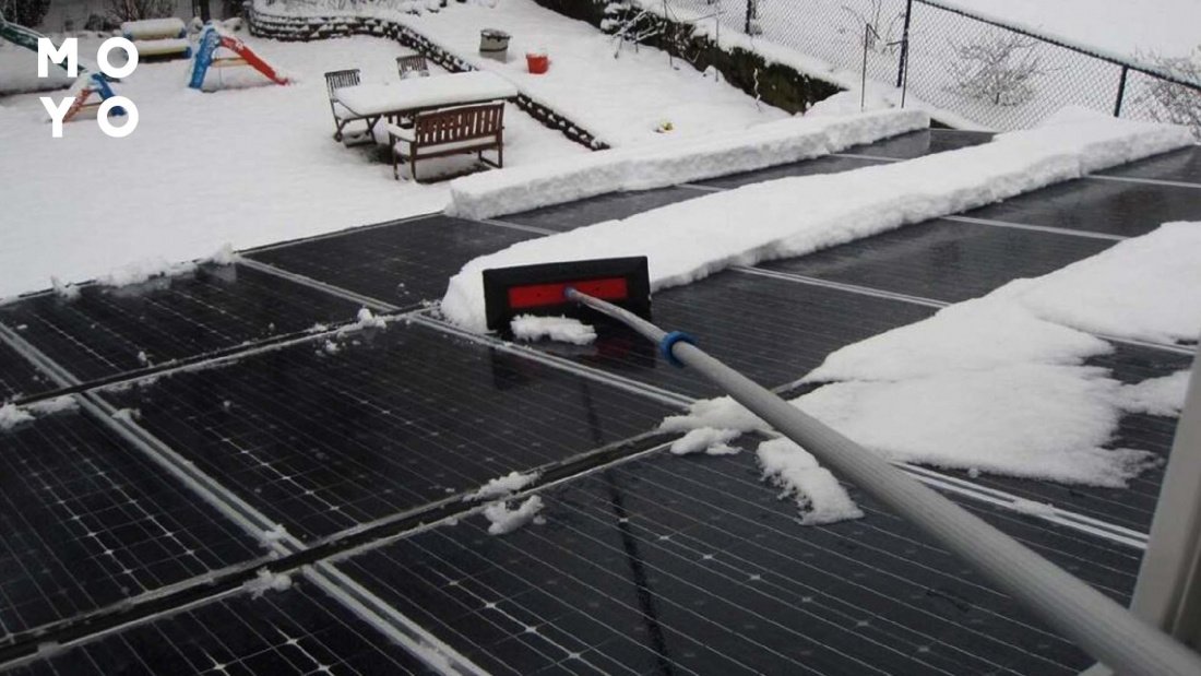 працюють сонячні батареї взимку