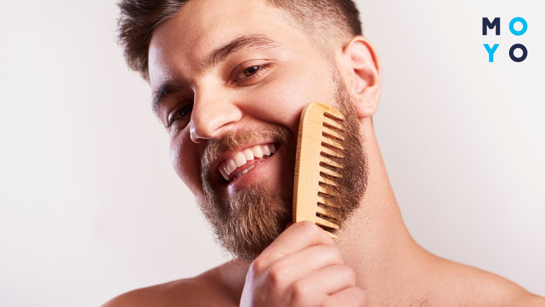 розчісувати бороду