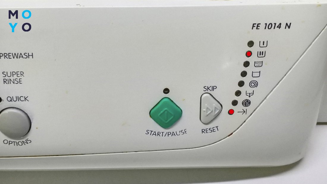 коды ошибок стиральных машин Zanussi без дисплея