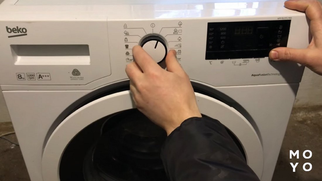 коди помилок пральних машин Беко з дисплеєм