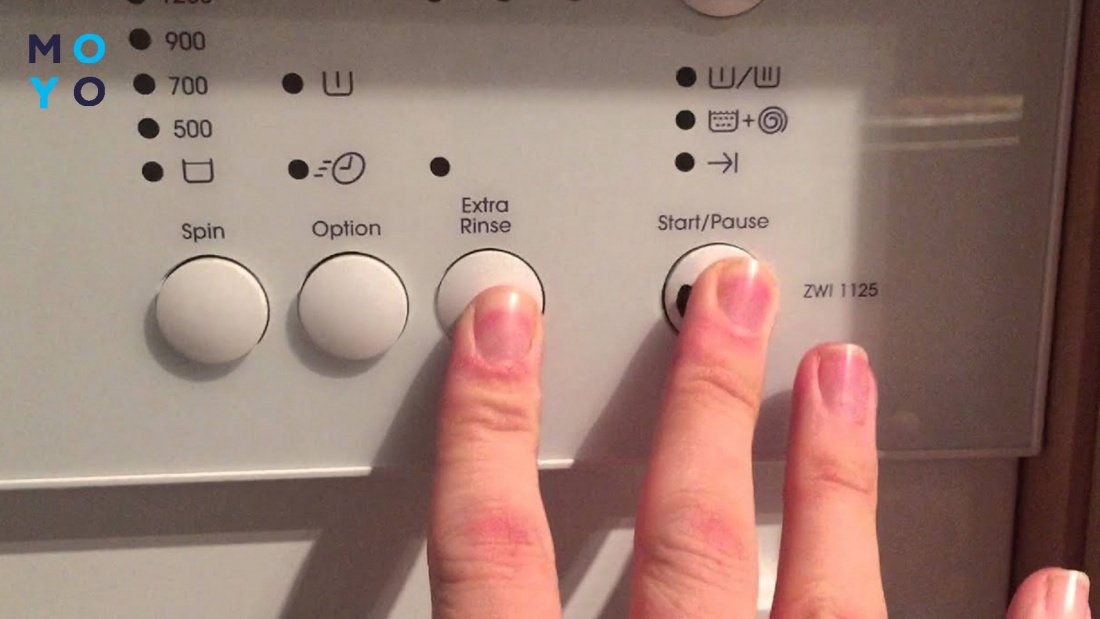 коди помилок пральних машин Electrolux