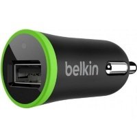 Аксесуари Belkin Зарядний пристрій Belkin USB MicroCharger (12V, USB 2.1Amp), Чорний (F8J051cwBLK)