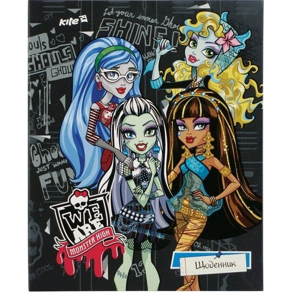 

Школьный дневник УФ-лак, Monster High-2 (MH15-261-2K)