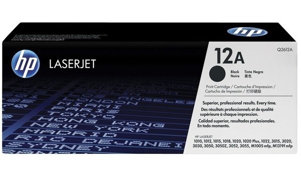 

Картридж лазерный HP LJ 1010/1012/1015/1020/1022 (Q2612A)