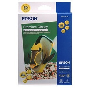 Акція на Фотобумага EPSON Premium Glossy Photo Paper, 50л. (C13S041729) від MOYO