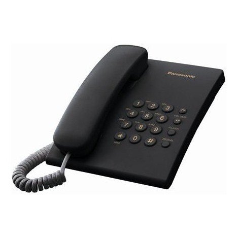  Телефон шнуровий Panasonic KX-TS2350UAB Black 