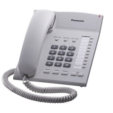 Акція на Телефон шнуровой Panasonic KX-TS2382UAW White від MOYO