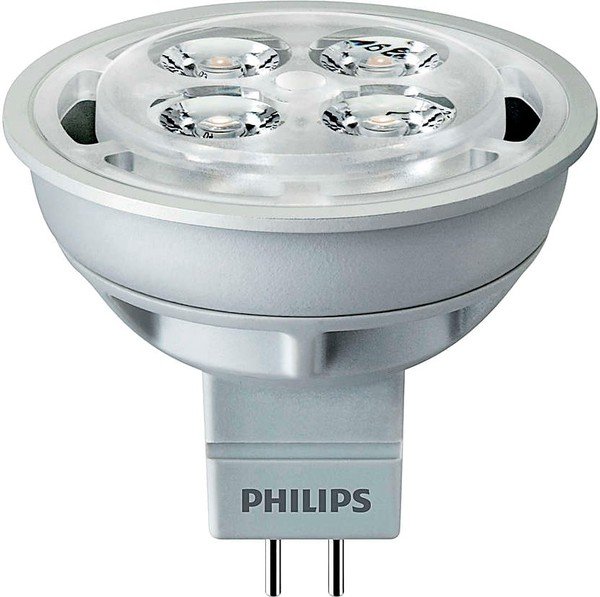 Акція на Лампа светодиодная Philips LED MR16 4.2-35W 6500K 24D Essential від MOYO