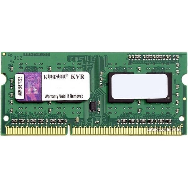 

Память для ноутбука Kingston DDR3 1333 2GB Retail 1.5V (KVR13S9S6/2)