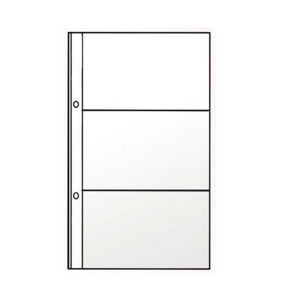 

Файл для 6-ти визиток Panta Plast с 2-мя отверстиями (110*172,PVC) (0311-0001-00)