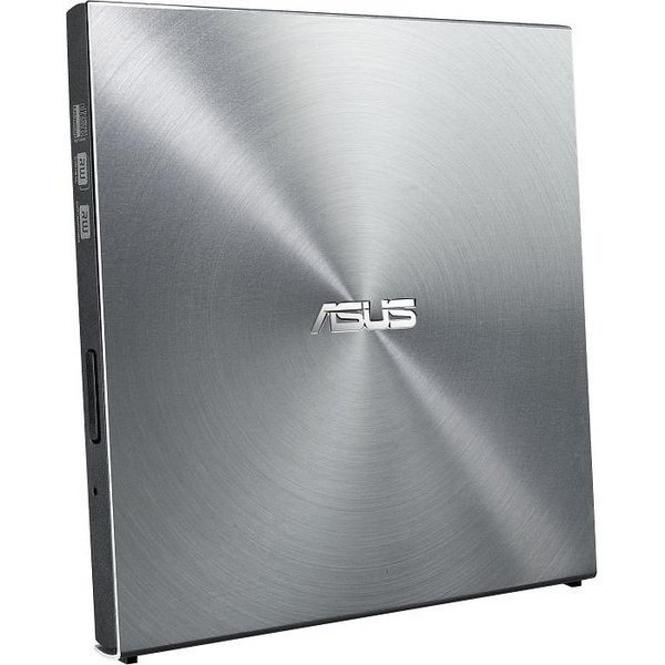  Зовнішній оптичний привід ASUS SDRW-08U5S-U DVD+-R/RW USB2.0 EXT Ret Ultra Slim Silver фото