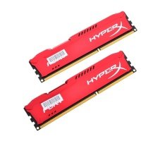  Пам'ять для ПК HyperX OC KIT DDR3 2x4Gb 1600Mhz CL10 Fury Red (HX316C10FRK2/8) 