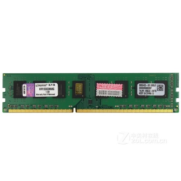 

Память для ПК Kingston DDR3 1333 8GB Retail (KVR1333D3N9/8G)