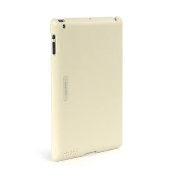 

Чехол SB для планшета iPad New накладка кожа белая фактурная 320005